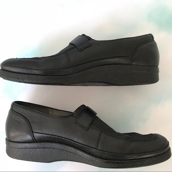 BÄR Baer Leather Round Toe Slip-on Comfort Shoes - Picture 4 of 8